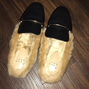 Faux Fur Loafers
